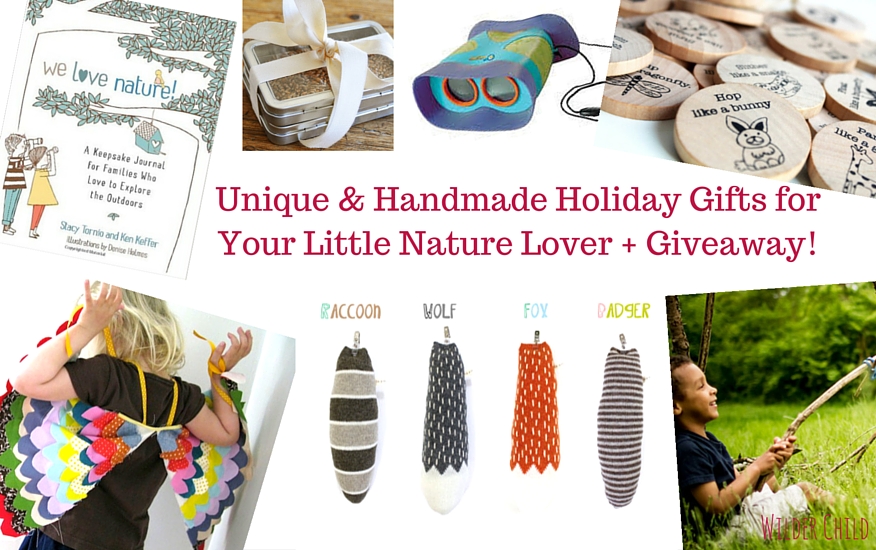 Unique Handmade Holiday Gifts for Your Little Nature Lover + Giveaway!