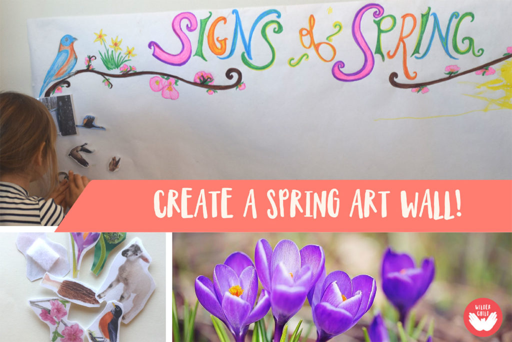 Chronicle Spring With a Family Art Wall!